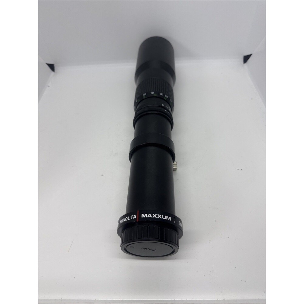 Kimunor Vivitar 500mm f8 Manual Telephoto T-Mount Lens w/ Minolta AF Adapter